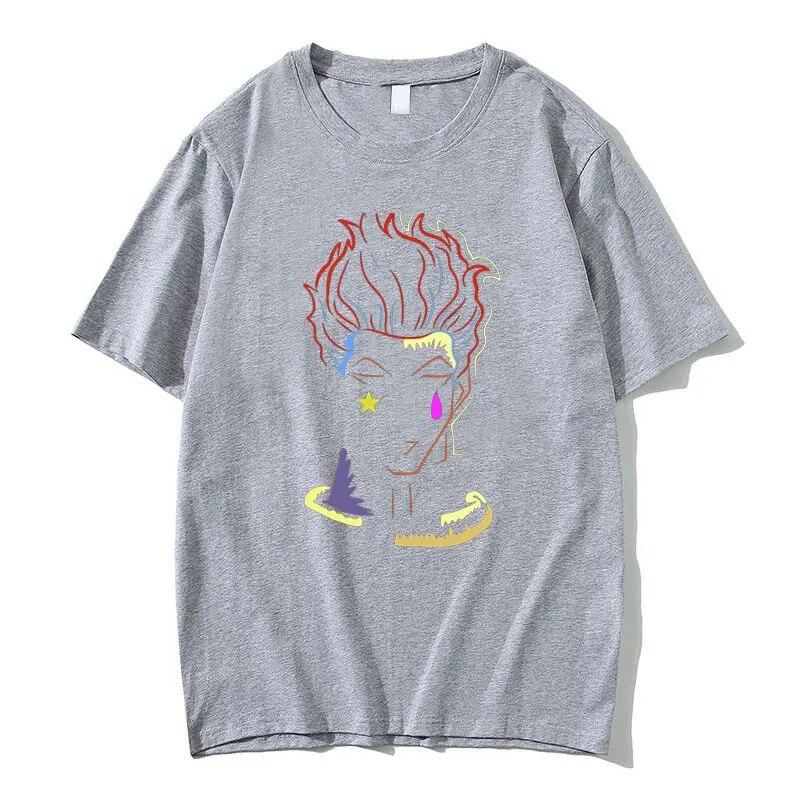 Anime Hunter X Hunter Hisoka Tričko s potiskem Streetwear Unisex Móda Harajuku Tričko Krátký rukáv Unisex Dámské Unisexga Trička pro volný čas