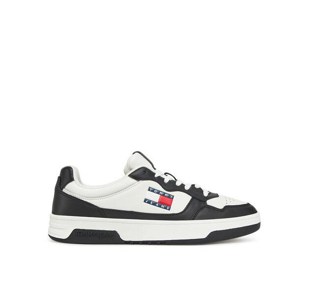 

Мужские кроссовки Tommy Jeans Кеды new tjm cupsole кожа ess em0em01443 белые 40