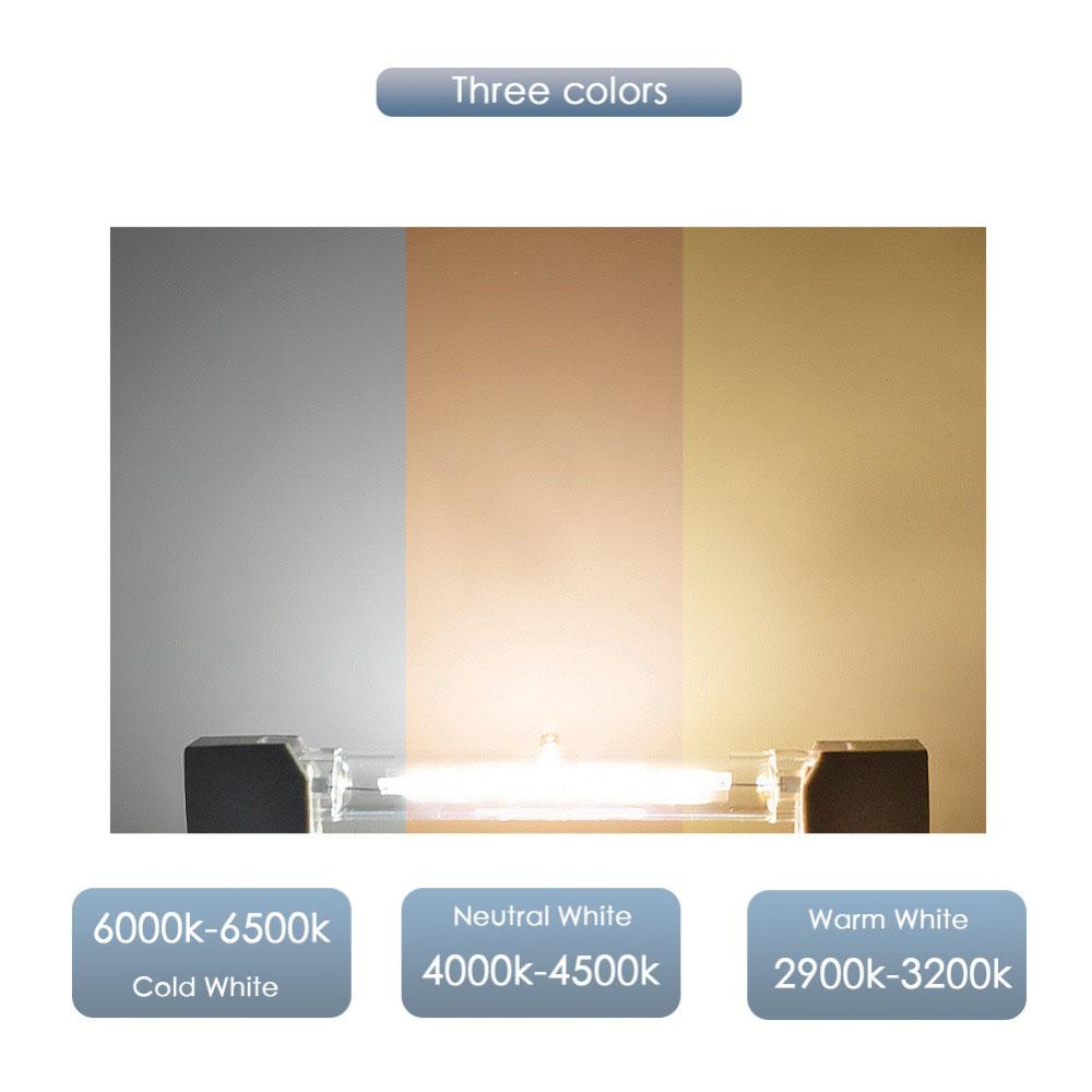 R7S J78 J118 Led Bulb Corn Lamp Dimmable 78mm 118mm 135mm 189mm Replace Halogen 25W 150W 500W Spotlight Floodlight AC220V 110V
