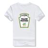 Aesthetic Clothe Yellow Mustard DIY Ketchup Apparel CondiUnisexts Couples Group Halloween Costume TShirt harajuku graphic t shirts
