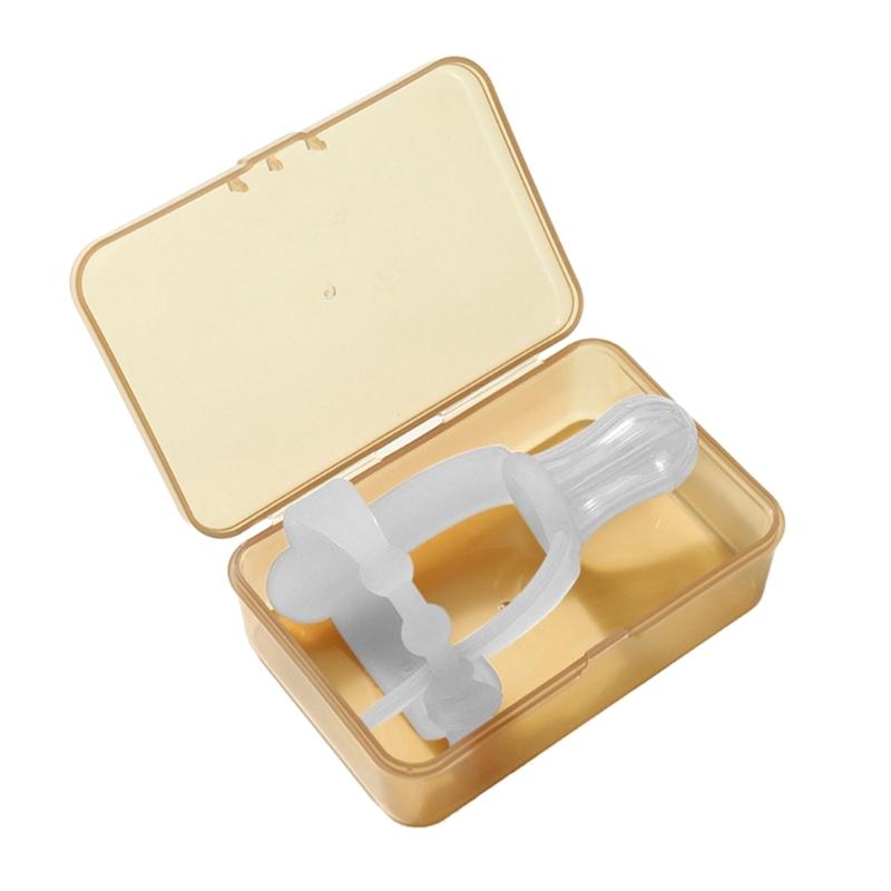 

Silicone Teething Wristband Baby Thumb Sucking Stop Pacifier Toy BPA Free Infant Teether Anti-Biting Finger Protectors 1