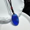 1Pcs Meteorite pendant, droplet-shaped lucky stone, couple pendant necklace