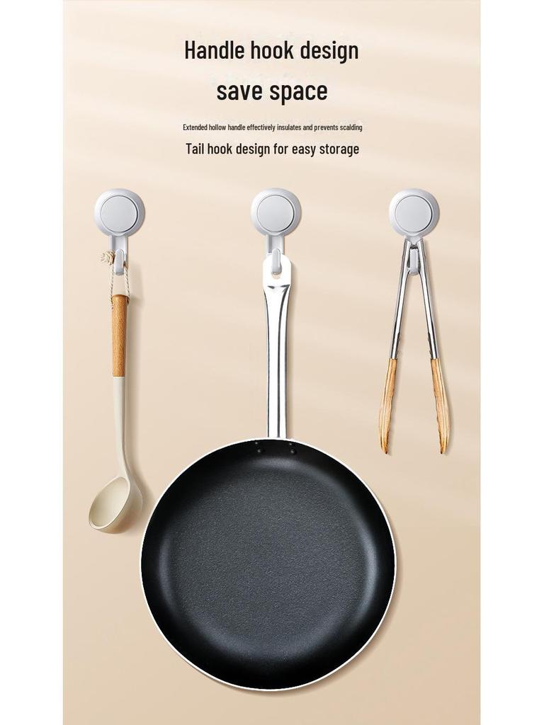 Non-Stick Large Frying Pan for Home, Hotel, and Commercial Use - Induction & Gas Compatible