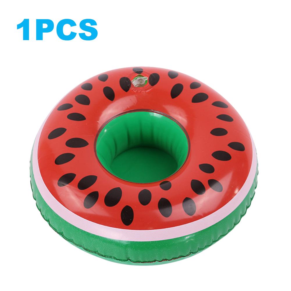 

10-1PCS Надувний поплавковий тримач для чашки для напоїв Поплавкові підставки для басейну, пляжна вечірка, прикраса, підставка для чашки для басейну