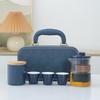 Ceramic Outdoor Camping Portable Travel Tea Set Business Company Bank Souvenir Gift Set