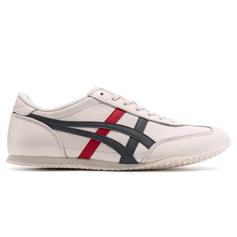Onitsuka Tiger Machu Racer Cream Black Red Sneakers 1183B770-100