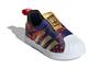 Adidas Originals SUPERSTAR 360 I Abrasion Resistant Low top Skateboard Shoes Dark Blue Purple Infant And Toddler GZ7347