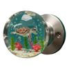 Creative Florals Door Knob Retro Round Crystals Resin Hardware for Interior Door
