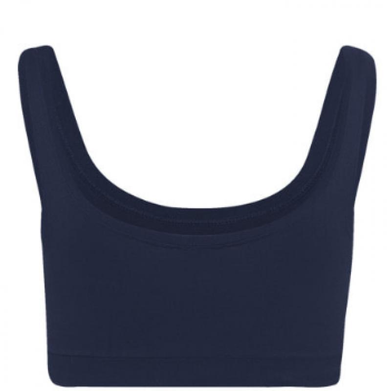 Hanro Touch Feeling Crop Top Pad  71806 Deep Navy 