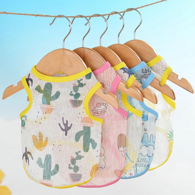 Billiges Sphynx Katze Weste T-Shirt Sommer Mesh Haustier Ärmellose Kleidung für Katzen Gotas Katten Kedi mascotas Shirts Sonnenschutzkleidung