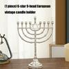 9 Branch Candleholder Elegant Table Centerpieces Romantics Candle Stand Dining Table Ornament for Living Room Banquet