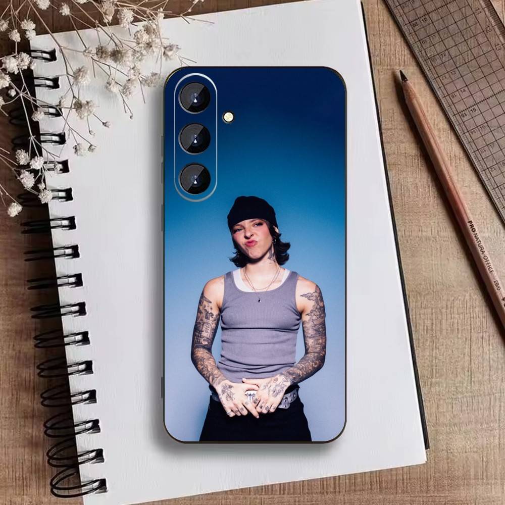 Singer E-Young Miko Phone Case For Samsung Galaxy A73,A72,A71,A70,A52,A51 Others Soft Black Cover