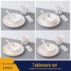 New Chinese Style Decorative Ceramic Tableware Set