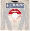 7inch Record JANE MORGAN  The Day The Rains Came  Le Jour Ou K235XPROMO Kapp Records 1958 US Pop Used