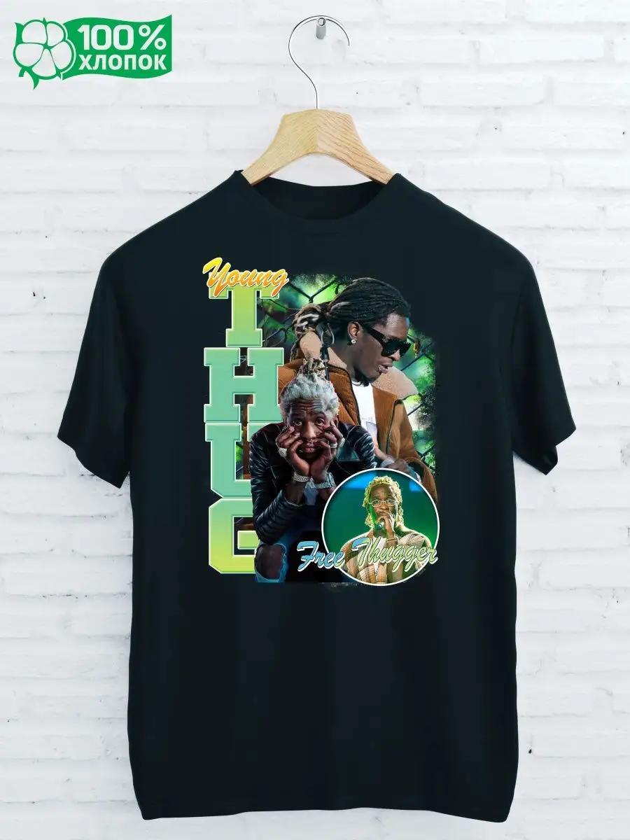 YOUNG THUG Print T-shirt M