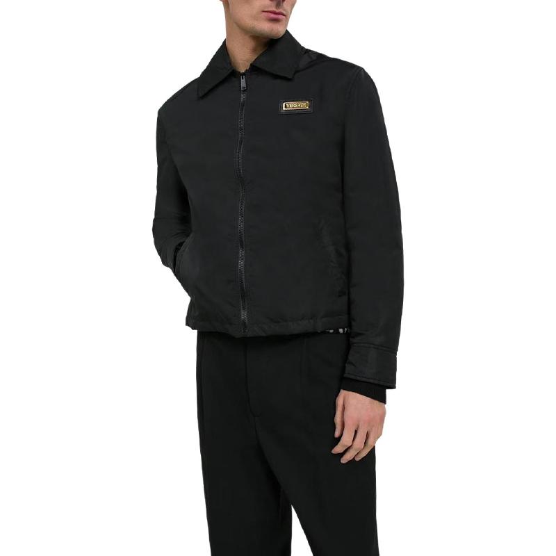 VERSACE FW23 Jackets & Coats Men's Black 1016833-1A11903-1B000