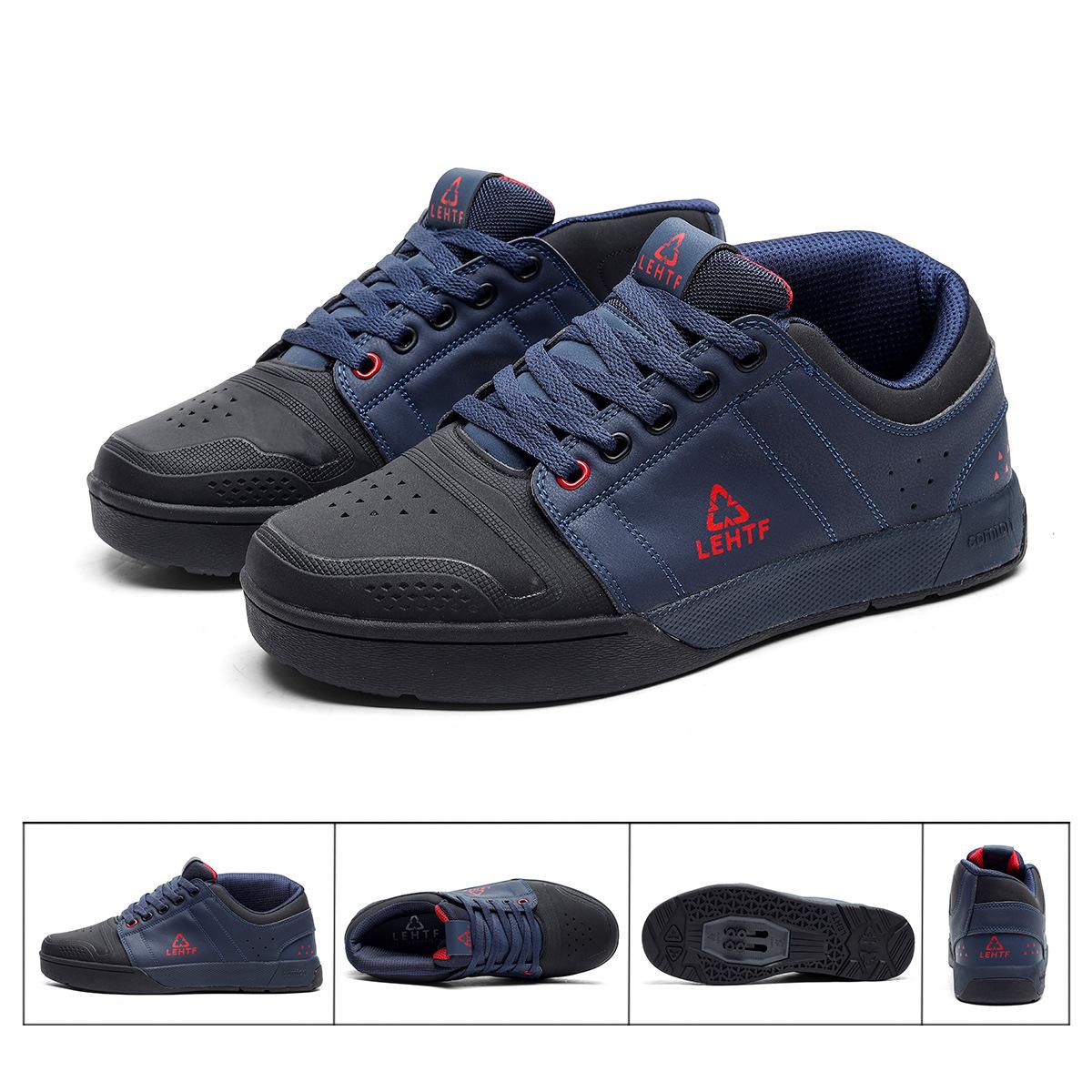 

Cycling shoes Men s professional lock shoes Mountain bike shoes Road bike lock shoes Hard sole pull spinning shoes 46 синій