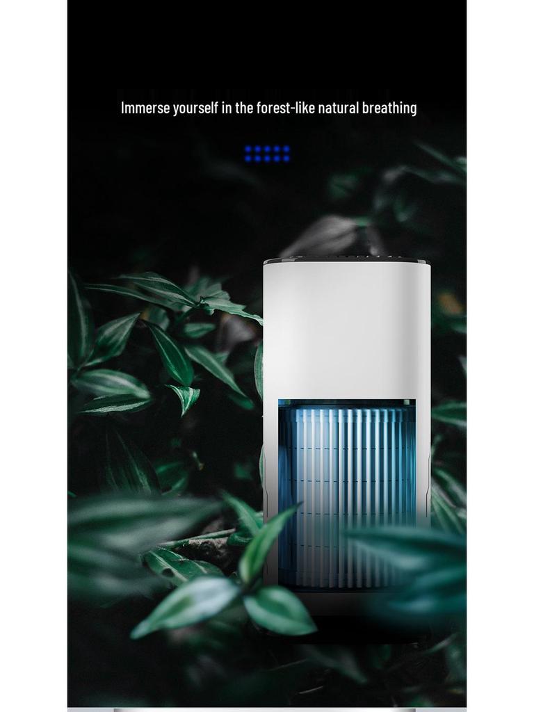 USB Car Air Purifier & Aroma Diffuser with Negative Ion Technology