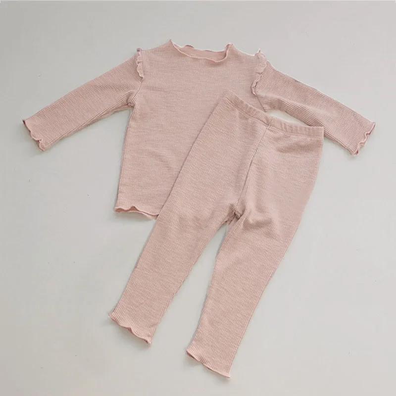 Spring Autumn Infant Clothing Suit Cotton Long Sleeve Bodysuit + Leggings Newborn Boy Girl Clothing