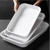 Kemeiruite Melamine Serving Tray for Deli & Cold Dishes