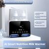 Multi Functional Dual Bottle Milk Warmer Automatic Baby Breast Milk Constant Temperature Device Intelligent Bottle Sterilizer