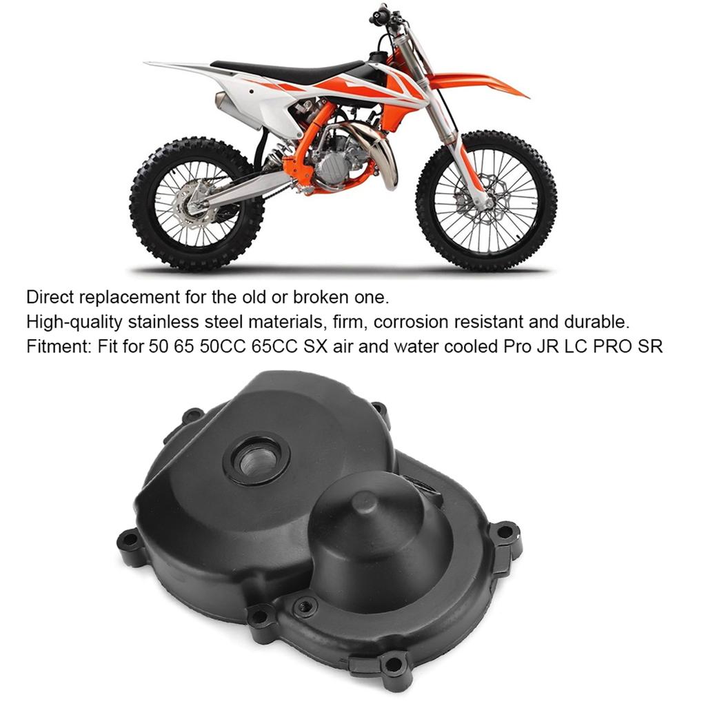 Right Crankcase Engine Side Cover Fit for 50 65 50CC 65CC SX Air Water Cooled Pro JR LC PRO SR