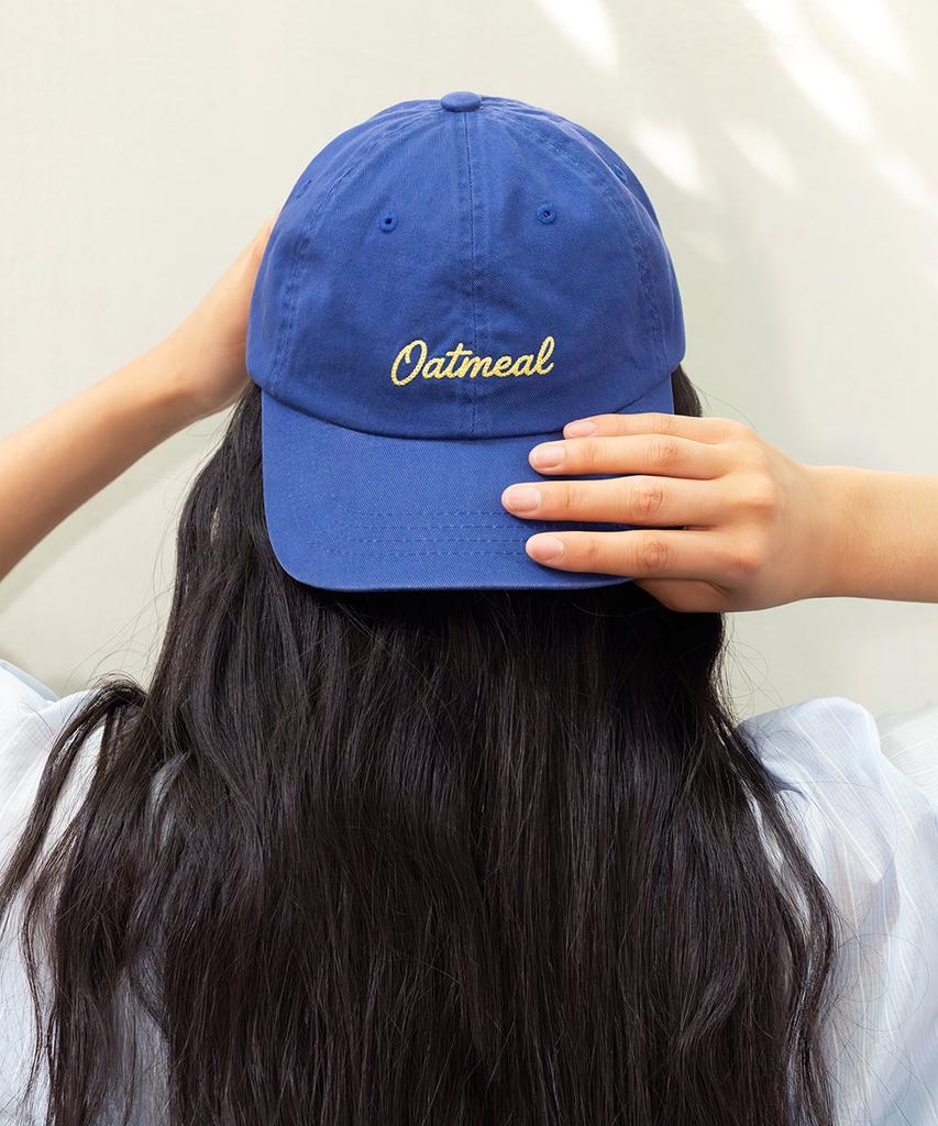 Oteumilkape Lettering Ball Cap - Blue