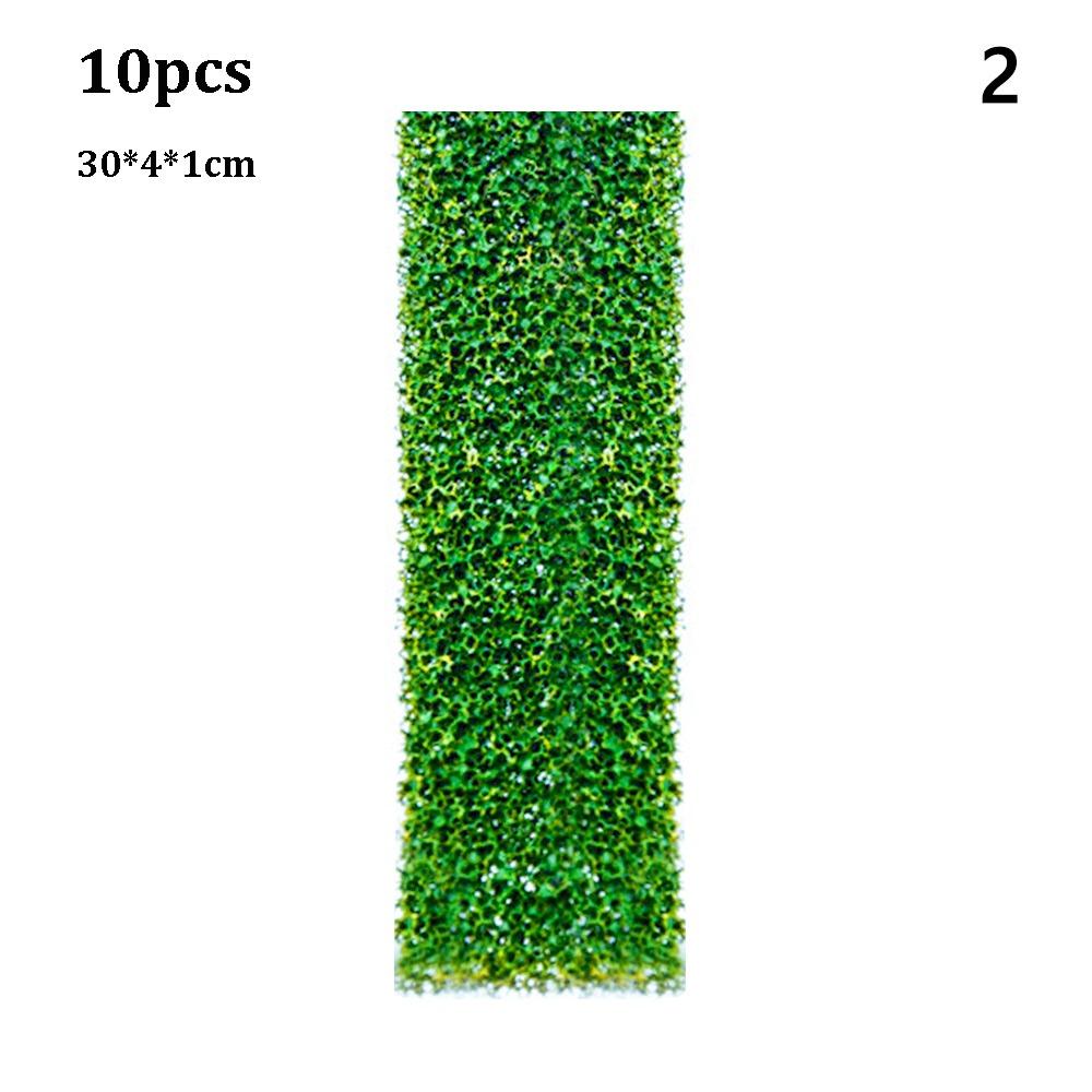 10pcs 1:50 1:75 Scale Micro Landscape Flower Bed Model Plastic Garden Border  Minihouse Accessories