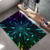 Colorful Mandala Pattern Carpet suitable as a non-slip mat for the living room or bedroom sofa