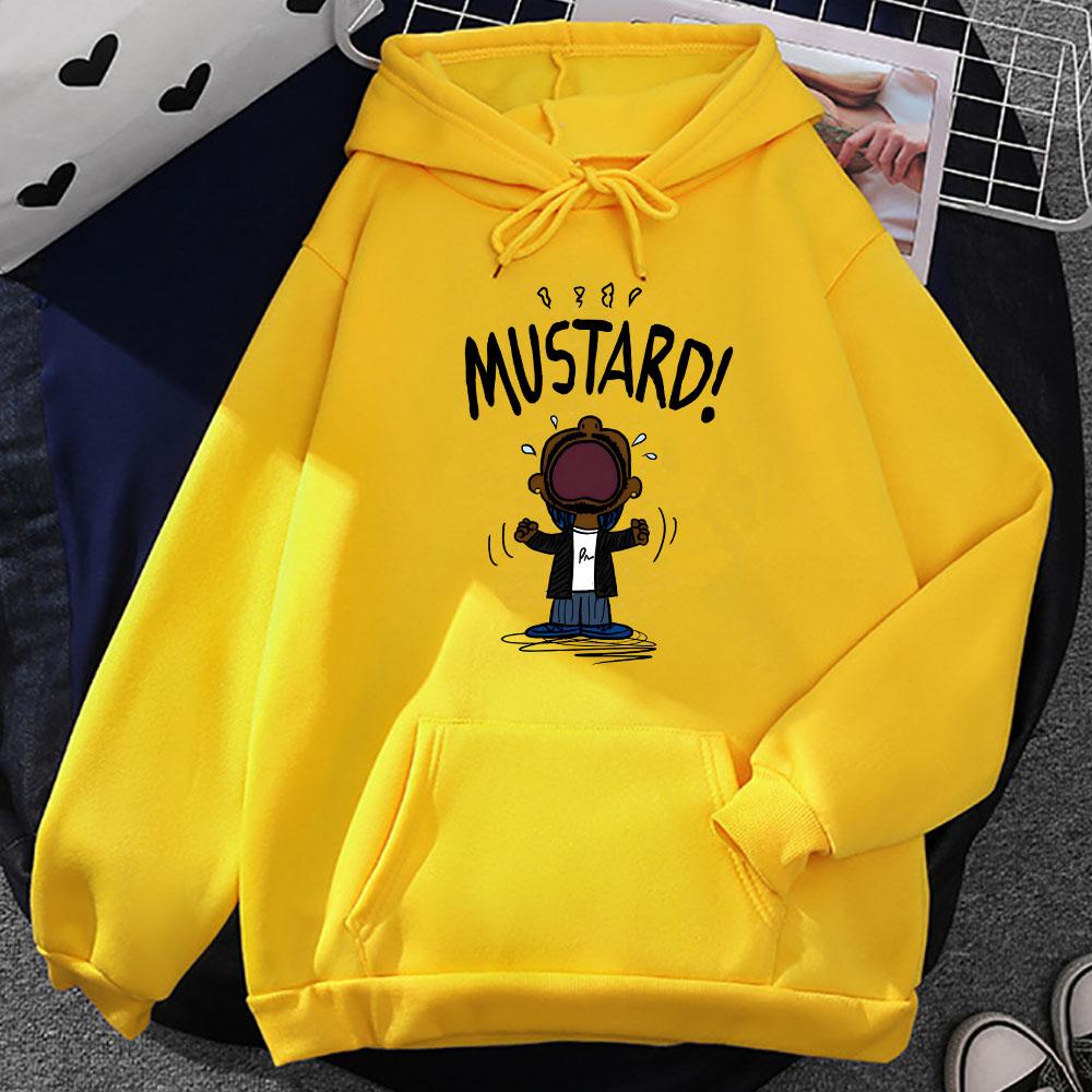 Mustard GNX Album Kendrick Lamar Hoodies Ropa Hombre Hoodies Fashion Unisex Streetwear Moletom Men Women Hoodie Print