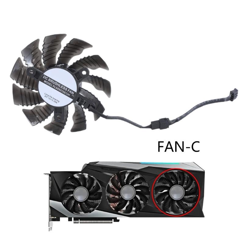 82MM T129215BU GPU Cooling Fan Replacement for 3070TI 3080 3090 GAMING Graphics Cards Video Card Radiator
