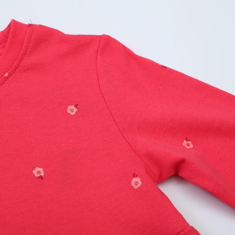 Frühlings-Langarm-Prinzessinnenkleid - Süßer Strickrock für Mädchen