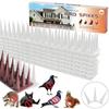 Bird Spikes Pigeon Deterrent Birds Repellent Spikes Outdoor Spikes For Keep Birds Cat Squirrel Raccoon Woodpecker Away Covers