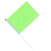 50 Stück Handwimpel Mini Polyester Unifarbene Quadratische Partyfahnen Feier Dekoration Wimpel Partybanner