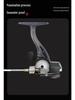 Full Metal Long Cast TV Spinning Reel with Slanted Shallow Spool for Lure and Sea Rod Fishing