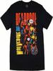Marvels Men's T-Shirt Deadpool And Wolverine Best Buds Adult Short Sleeve Crewneck Tee