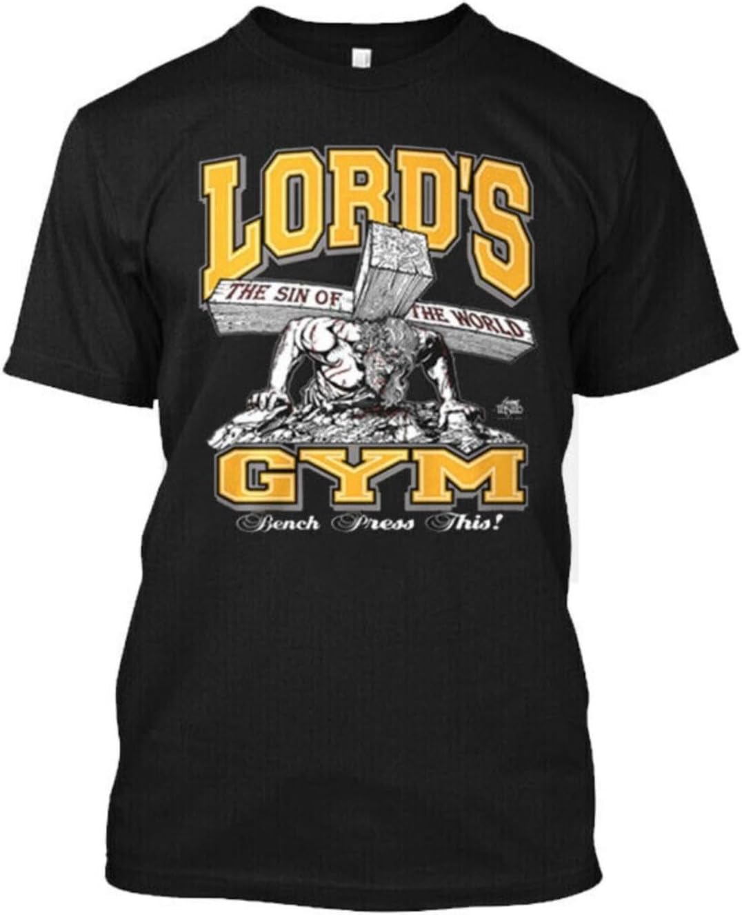 New Selling -4412 Lords Gym - Lords The Sin of World T-Shirt S разноцветный