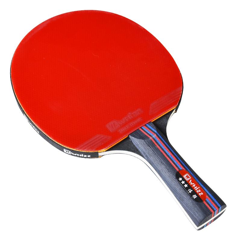 Professional Pingpong Table Tennis Set with Paddle Racket Net Portable Carrying Bag Included красный