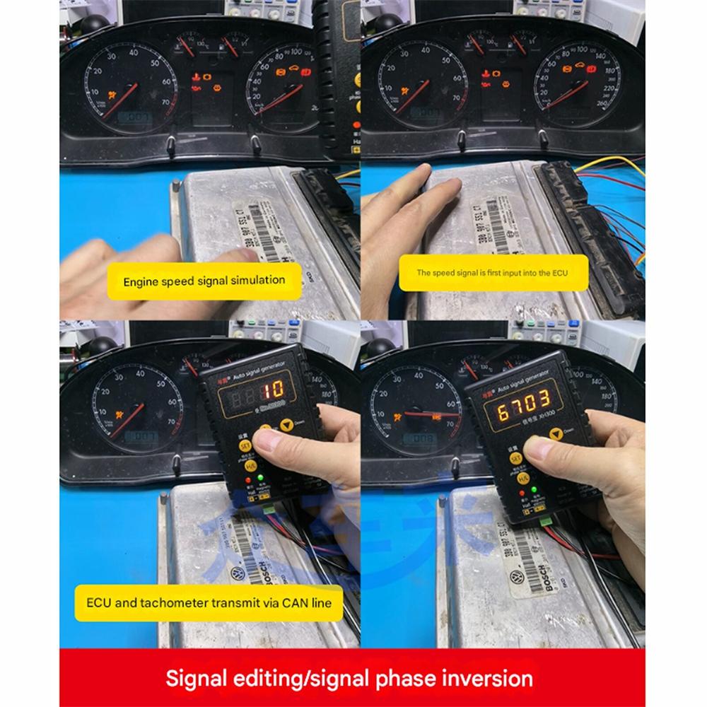 Furulu Automotive Sensor Simulator Tester 2-8000Hz Car Signal Generator Vehicle