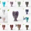 Figura de Ángel de Cristal de Resina con Diseño Hecho a Mano para Decoración del Hogar Idea de Regalo