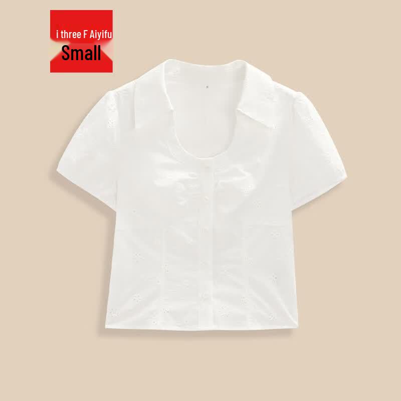 IEF Petite Korean Style Versatile Summer Shirt L