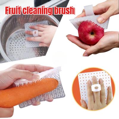 Mutfak Temizleme Araçları Silikon Bulaşık Scrubber Aralık Fırçası Ev Meyve ve Sebze Temiz Fırça Temizleme Aksesuarları