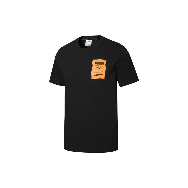 PUMA Recheck Pack Graphic T-shirt  Black  Men s 532710-01 M