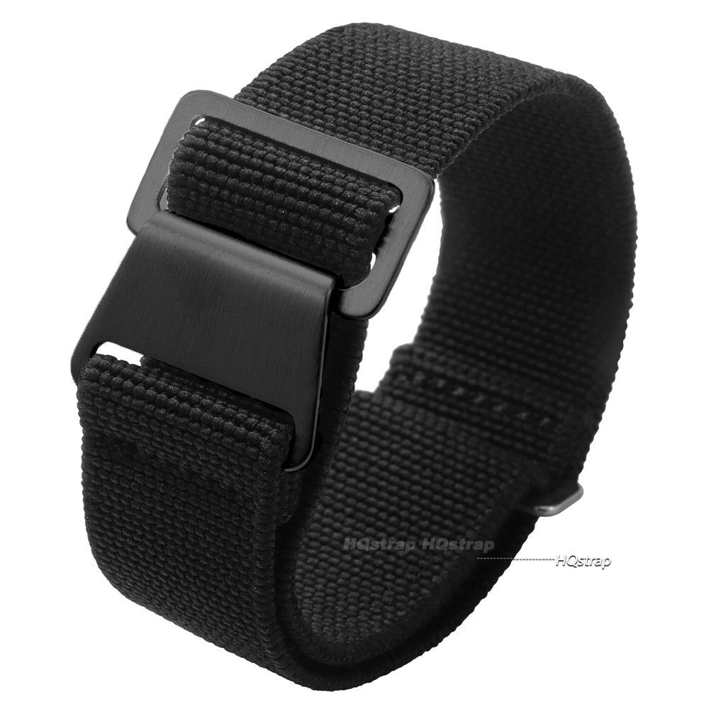 Uniwersalny Nylonowy Pasek do Zegarka Smartwatch Tkaninowa Opaska na Nadgarstek Paracord Elastyczny 20mm 22mm Paski do Zegarków Męski Sportowy Pasek