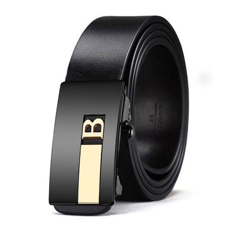Neuer Luxus Vintage Designer Marke 34mm Business Gürtel Herren Hohe Qualität Damen Echtes Leder Männlicher Gürtelriemen für Jeans Bund