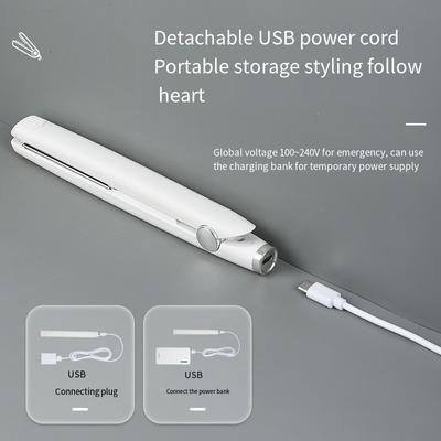 Lockenwickler-strecker USB Mini Eisen Power Curling Eisen Haar Kunst Styling Werkzeuge Professionelle Lockenwickler Haar Crimper