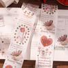 5cm*3m 1 Roll Washi Tape Kawaii Flowers Plant Tape Stickers Planner Decorative Collage Diary Scrapbooking Craft Supplies