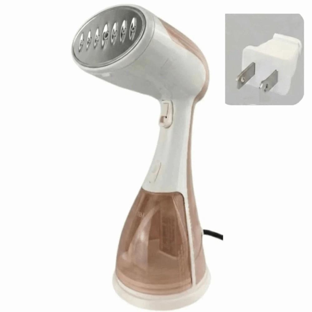 Fast Heat-up Handheld Garment Steamer Detachable Tank Mini Garment Steamer Students Beige US plug