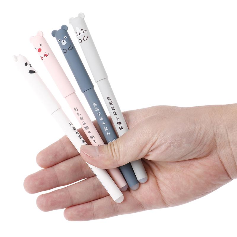 Korean Cartoon Erasable Easy To Erase Magic Friction Gel Pens Cute And Cute Erasable Gel Pen