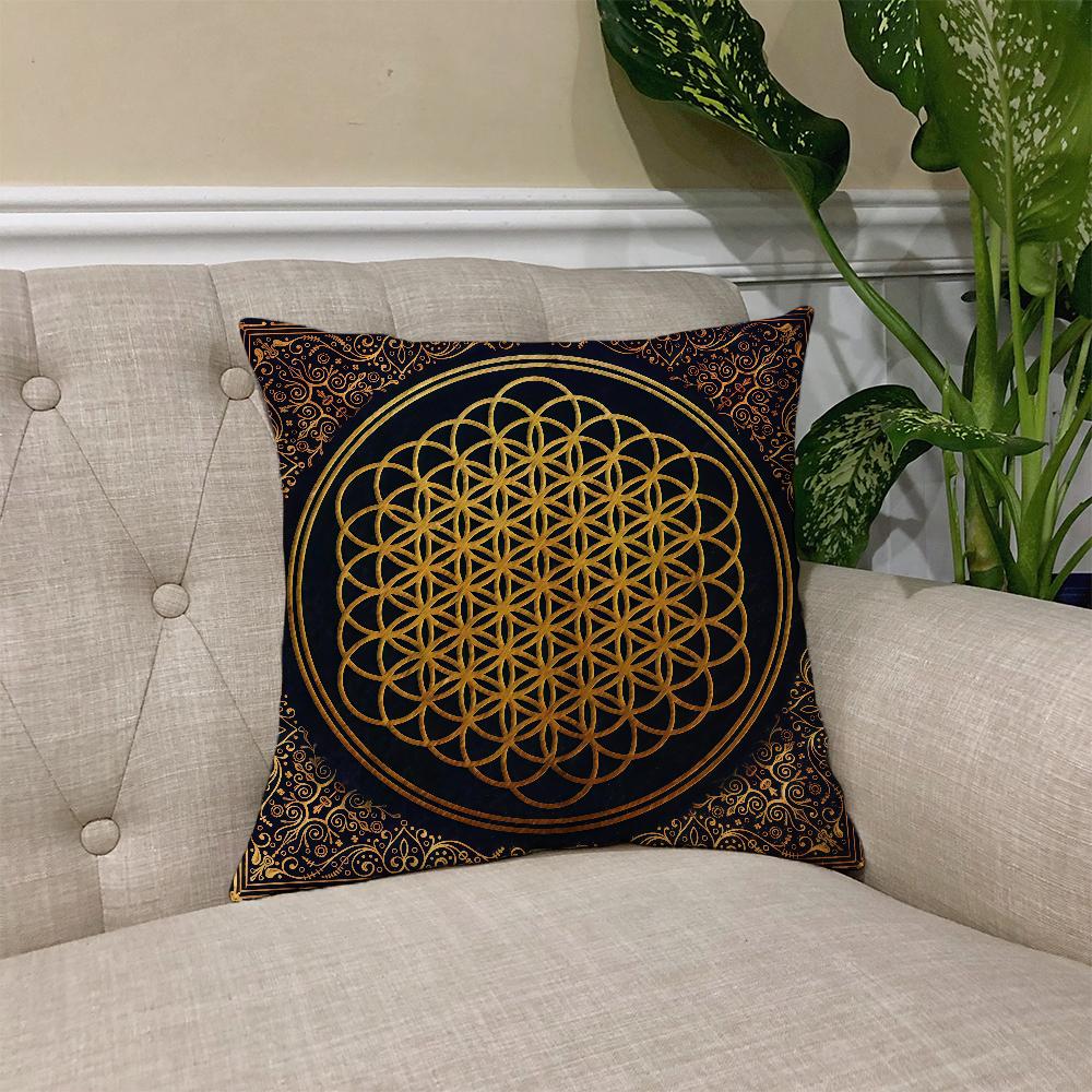 B-Bring M-Me Band H-Horizons cushion cover Square Sofa Cushion Cover Casual Skin-Friendly Comfortable Pillow Cover